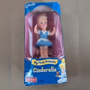 Disney 2002 Cinderella "My First Princess" ~ 4" Fisher Price Doll ~ New In Box!.